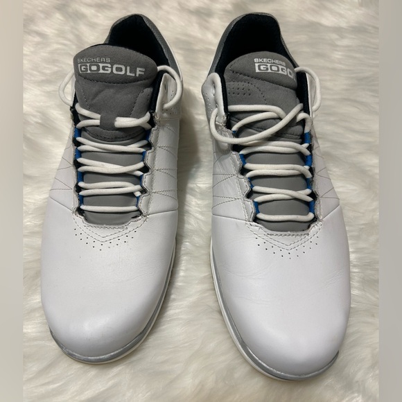Skechers Golf Men's White and Gray Golf Shoes - Picture 3 of 8